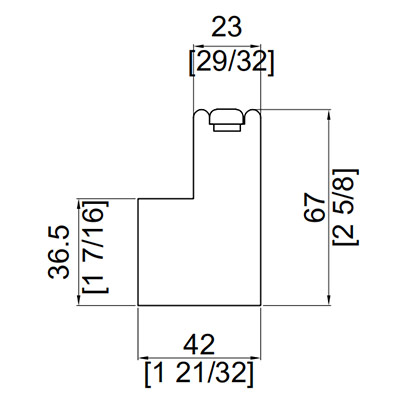 Mittlere L-Kappe W4024