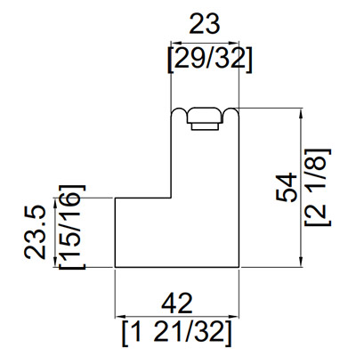 Kleine L-Kappe W4021