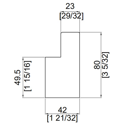 Großes L Flach WP4037
