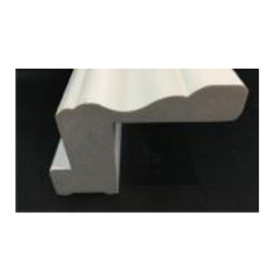 Abgewinkelter Deco Z-Rahmen PVC-Fensterladenkomponenten