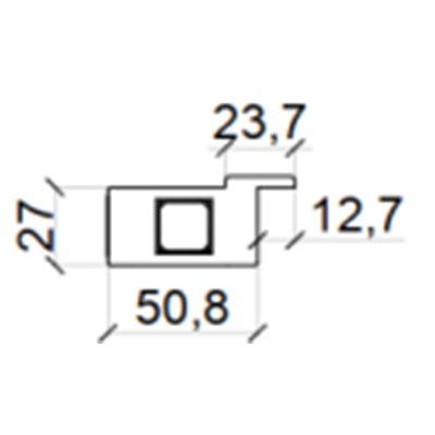 Flacher Verstärkter Astragal-Pfosten PVC-Fensterladenkomponenten